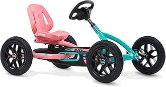BERG Buddy Lua Pedal Go-Kart Children's Vehicle with High Safety Standard, Pneumatic Tyres and Freewheel, Children's Toy Suitable for Children Aged 3-8 Years