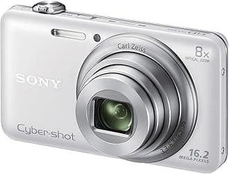 Sony DSC-WX80/W 16 MP Digital Camera with 2.7-Inch LCD (White)