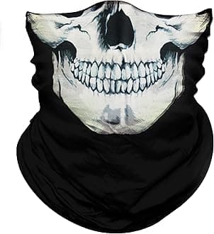 Neck Gaiter Face Mask Bandana for Dust Wind Sun Protection for Men Women