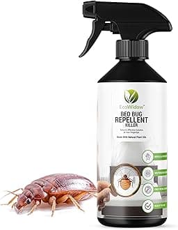 Natural Bed Bug Terminator & Repellent Spray, 500ml – Effective Home & Mattress Treatment, Vegan-Friendly, Eco-Friendly, Formula for Safe Indoor Use