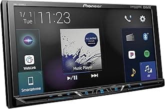 Pioneer DMH-1500NEX Digital Media Receiver with 7" WVGA Display, Apple CarPlay, Android Auto, Built in Bluetooth