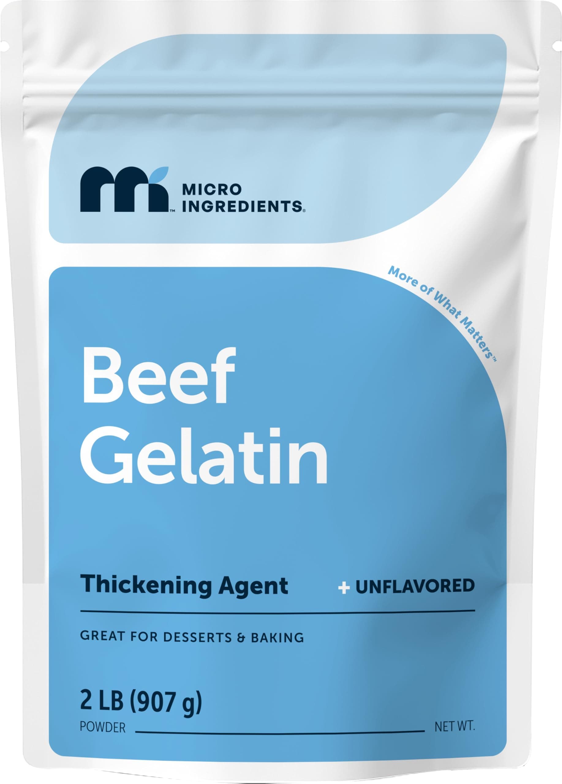 Micro Ingredients GELATIN POWDER 2LB