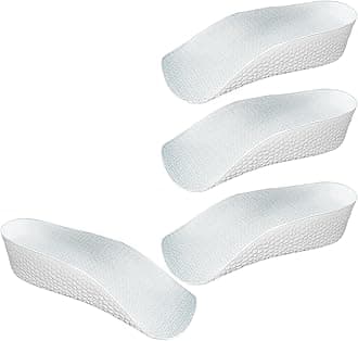 Orthopedic High-Elastic Insoles - Arch Support, Height-Increasing Insoles, Relief for Plantar Fasciitis and Flat Feet(2 Pairs) (Gray, 3.5cm)