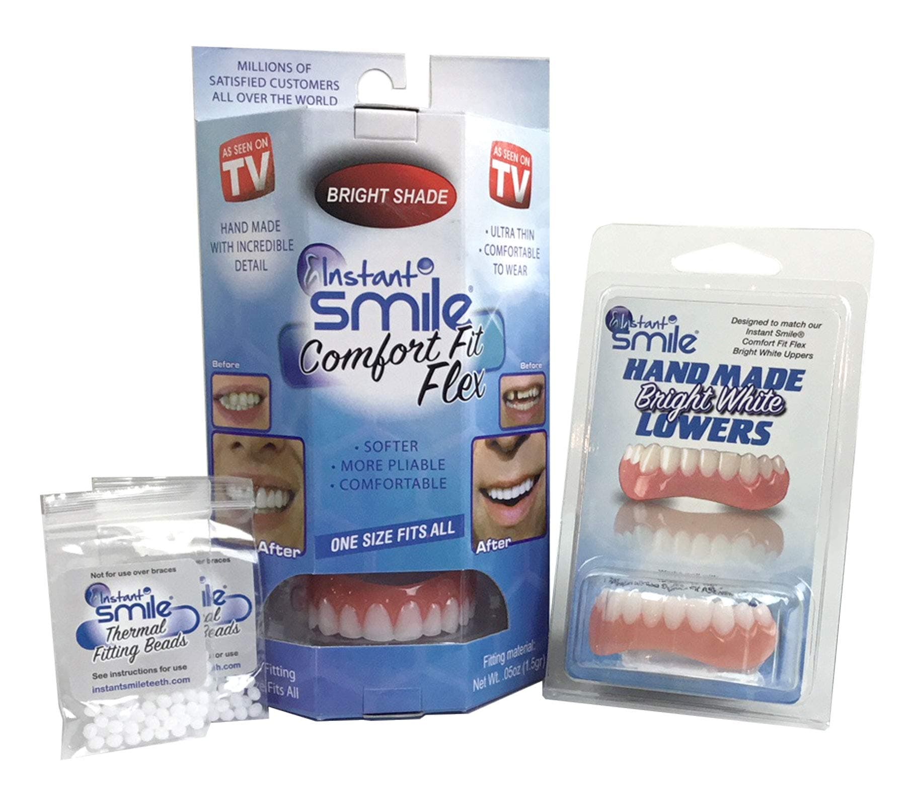 Comfort Fit Flex Teeth Upper and Lower Set,