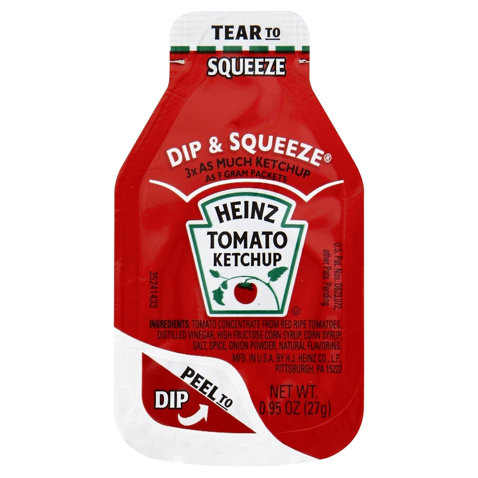 Ketchup Dip & Squeeze Single Serve Packet (0.95 oz Packets, Pack of 300)