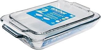 Anchor Hocking Ob Baking Dish 2piece, Clear, ACH.GW82761