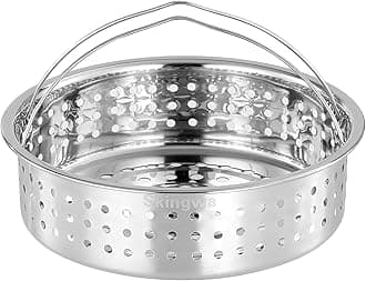 Steamer Basket,Steamer Basket Insert for 6,8 Pots (Big Hole)