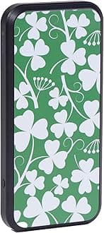 Mophie powerstation prime10 - Portable Power Bank with 10,000mAh Internal Battery, 18W USB-C PD Fast Charging, Charge 3 Devices Simultaneously, LED Power Indicator, Shamrocks