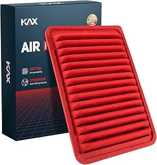 KAX Premium Engine Air Filter, CA10171 Replacement for Toyota Camry 2007-2009 L4 2.4L, Camry 2010-2017 L4 2.5L, Venza 2009-2016 L4 2.7L, Increased Acceleration (Not for Hybrid)