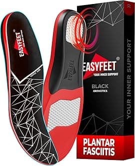 - Premium Anti-Fatigue Shoe High Arch Support Insoles Men Women - Plantar Fasciitis Inserts - Orthotic Inserts Shoe Soles Standing All Day - Flat Feet Foot - Work Boot Insoles