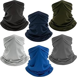 Neck Gaiter Face Mask: Scarf Gator Breathable Balaclava Cooling Cover Masks for Men Women