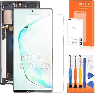 INCELL for Samsung Galaxy Note 10 Plus Screen Replacement for Samsung Note 10 Plus LCD Display SM-N975F SM-N975U LCD Digitizer Touch Assembly with Frame(No Fingerprint) (Black)