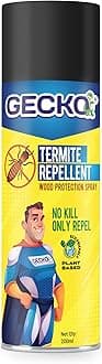 Gecko Termite Repellent Spray | 100% herbal, Termite Spray For furniture | Wood Preservative and Termite, Borer, Insect Repellant Spray| For Home, Kitchen and Offices | Pack of 1 - FORMULATION 30 X