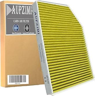 Cabin Air Filter with Activated Carbon for 2018-2024 BMW X3, 2019-2025 X4 330i Z4, 2021-2025 M340i M440i 430i M3 M4, 2022-2025 i4 230i, 330e, IX35, 5-layer Air Filter Replace 64119382885 CAF15031C