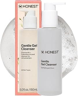 Gentle Gel Daily Face Cleanser | Calms + Refreshes, Sensitive Skin Friendly | Chamomile + Calendula Extracts | EWG Verified + Cruelty Free | 5 fl oz