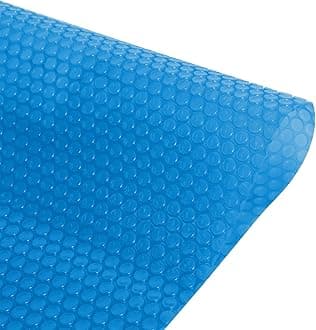 Hot Tub Bubble Blanket - 9 x 9 FT 16-Mil Square Pool Spa Solar Cover | Heavy Duty Floating Heat Retaining Thermal Blanket for Insulating Solar Heating