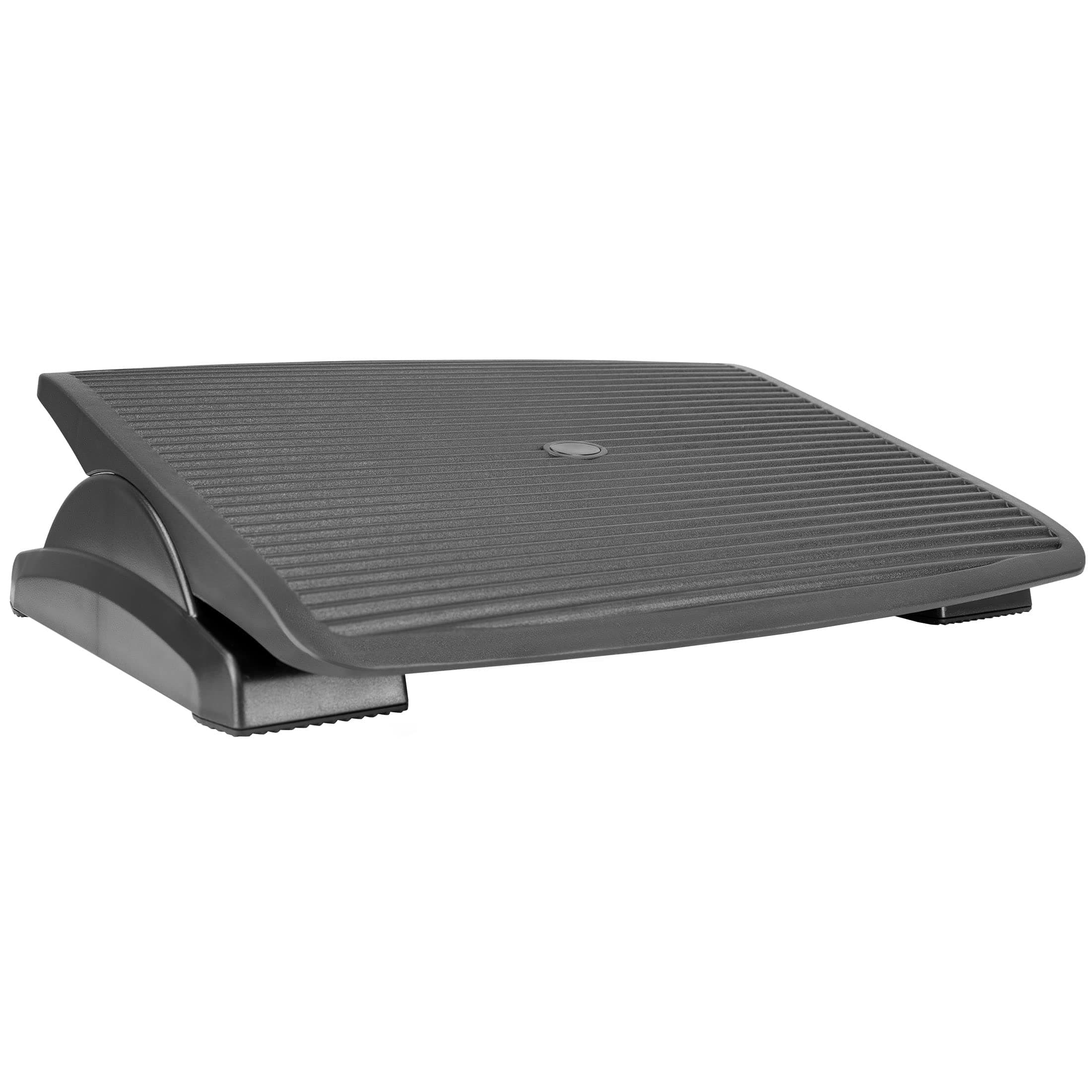 Mount-It! Under Desk Footrest, Adjustable Foot Rest Under Desk with 3 Tilt Positions, Large Non Slip Office Foot Rest with Massaging Surface, Ergonomic Foot Stool Under Desk for Home or Office