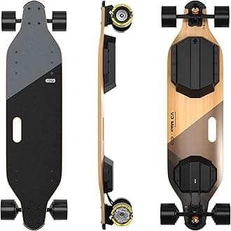 Campus V3 Series/Envy Electric Skateboard with Remote, Top Speed Up to 29 Mph, 4 Speed Smooth Braking, Easy Carry Handle Design, Suitable for Adults & Teens