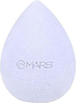MARS Microfiber Velvet Beauty Blender for makeup | Less Wet & Dry Product Absorption | Premium Makeup Blender Sponge | Super Soft Velvety Texture | Latex Free | Skin Friendly