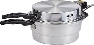 BLACKSTONE Mini Oven Bread Maker, Aluminum, Khameer Easy to use, low power consumption, Silver (28CM) MO-028