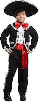 Dress Up America Traditional Mariachi Costume For Boys - Mexican Dress Up Set For Kids - Jacket, Pants, Bow-Tie And Sash
