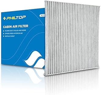 PHILTOP Cabin Air Filter, Replacement for ACF042 (CF11776), Pathfinder (2013-2020), Altima Sedan(2013-2018), Maxima (2016-2021), Premium Cabin Filter with Activated Carbon Airflow