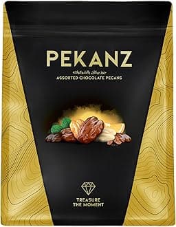 PEKANZ - PECAN COATED WITH ASSORTED CHOCOLATE BAG 400GM