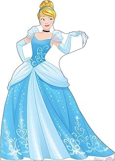 Cardboard People Cinderella Life Size Cardboard Cutout Standup - Disney Princess Friendship Adventures