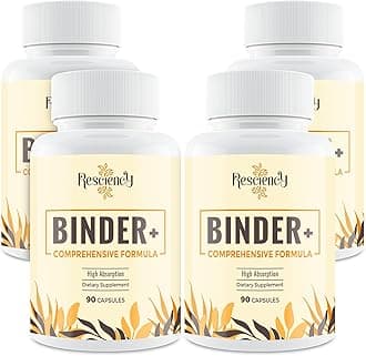 Resciency Detox Binder Supplement – 360 Vegan Capsules
