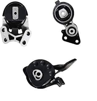 Engine Motor Mount Kit - 3PCS Compatible with Edge 2007-2014 & MKX 2007-2015, 3.5L/3.7L V6, Replaces OEM A5342 A5431 A5605