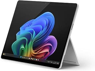 Microsoft Surface Pro 13" (Latest Version) | OLED | 12 Core | Copilot+PC | 2 in 1 | 120Hz Display| Snapdragon X Elite| 16GB RAM | 512GB SSD | Platinum | UAE TRA Version