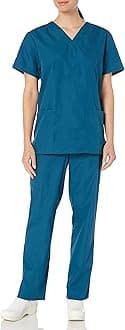 Cherokeewomens Unisex Scrub Top and Scrub Pant Set Medical Scrubs Set