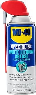 WD-40 Company Specialist Lithium Grease Spray, 10 Oz, White
