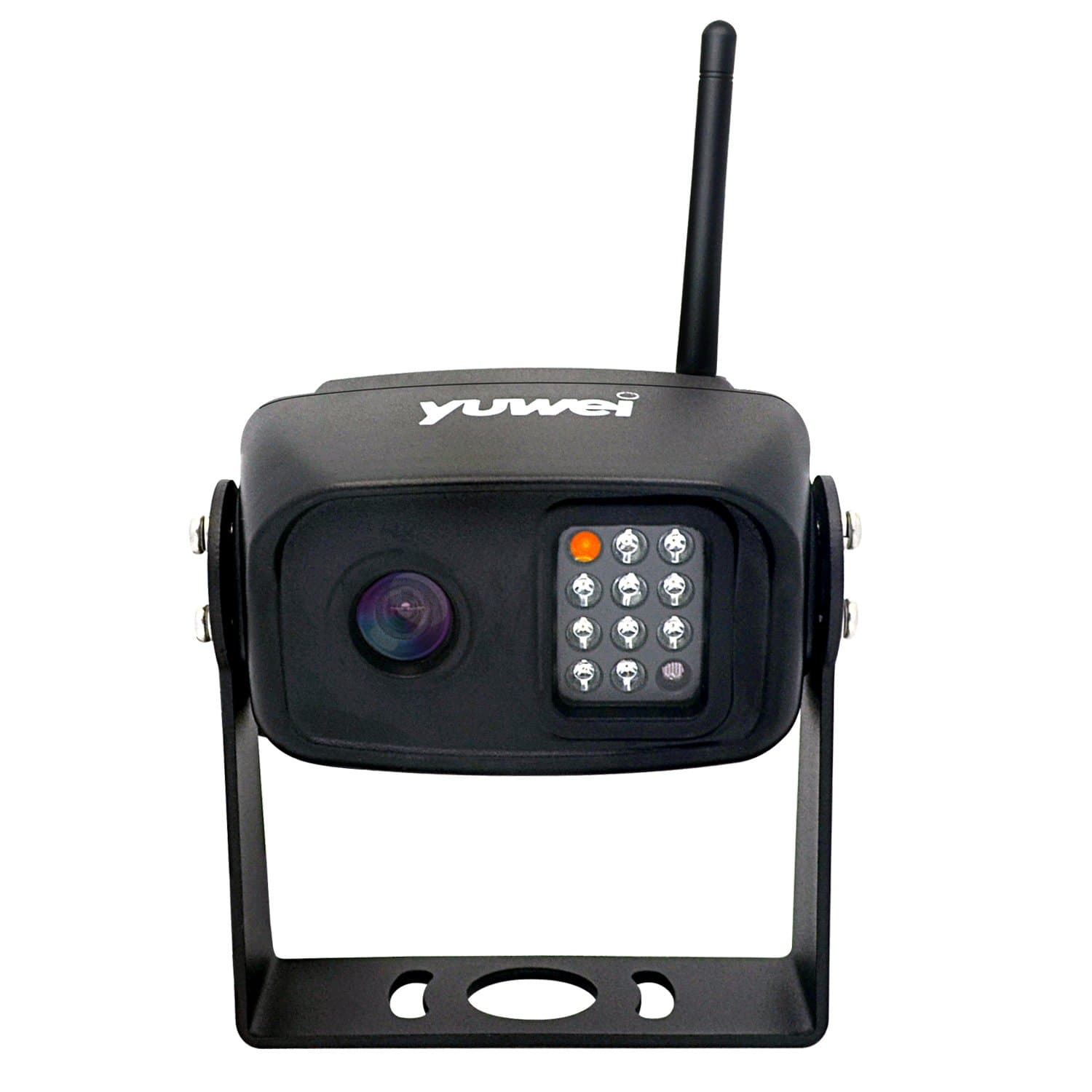 Wireless Backup Camera with Night Vision High Definition CCD Imaging Truck Car IP69 Waterproof Reverse Parking Camera for Yuwei YW-15111 only