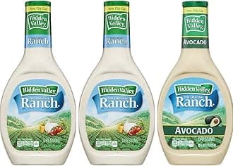 Original Ranch Dressings, Original and Avocado - 16 Ounce Bottle - 3 Pack