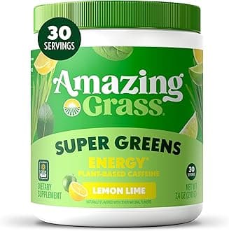 Energy Lemon Lime Green SuperFood - 30 Servings