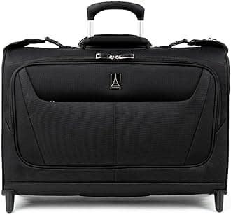 Maxlite 5-Lightweight Carry-On Rolling Garment Bag, Black, 22-Inch