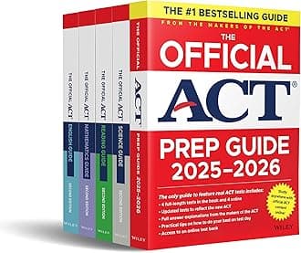 The Official ACT Prep & Subject Guides 2025-2026 Complete (Official Act Prep Guides) Paperback – 6 May 2025