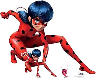 Star Cutouts SC4051 Ladybug Cardboard Cut Out Height 93cm - Miraculous: Tales of Ladybug & Cat Noir
