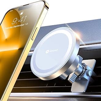 VICSEED for MagSafe Car Mount [Upgraded Strongest Magnet Power] Magnetic Phone Holder for Car Vent 360 Adjustable Magnetic Car Phone Holder Mount for iPhone 16 Pro Max 15 14 13 12 Plus Mini