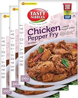 Chicken Pepper Fry 200GM Pouch [Pack of 3]