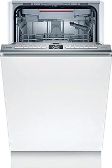 BoschHome & Kitchen Appliances Bosch Series 4 SPV4EMX21G Dishwasher with 10 place sttings, EfficientDry, TimeLight, Favourite Function, Wifi enabled via Home Connect app, Integrated, 45 cm wide