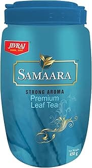 Jivraj Samaara Premium Tea Powder, 450 Gm | Premium Leaf Tea (Strong Aroma)