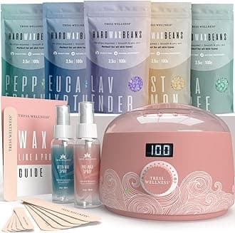 Tress Wellness Waxing Kit Easy to use Digital Display For Sensitive skin, 1.0 count, 14