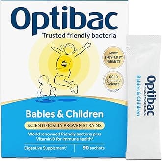 Probiotics Babies & Children - Kids Probiotic + Vitamin D for Immune Support - Most Trusted By Parents - 90 Sachets