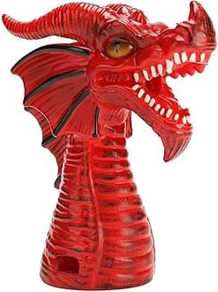 WOkismx Pressure cooker steam valve, steam release diverter, adjustable relief valve group, steam jet diverter, pressure cooker accessories,Red