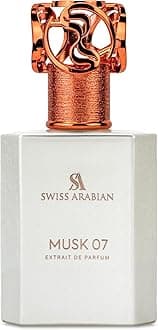 – Swiss Arabian Musk 07 Extrait De Parfum, 50ml, Premium Quality Perfume, Unisex Fragrance, Gourmand, Musk, Luxurious Blend Perfume for Women and Men