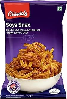 Chheda's SOYA Snax - SOYA Sticks - Masala chakli (300g Pack of 1)