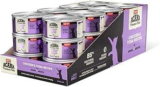 ACANA Premium Pate Kitten Wet Cat Food in Bone Broth Chicken + Tuna Recipe 3oz Cans (24 Count)
