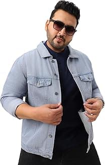 Urbano Plus Men plusjaktp Denim Jacket (pack of 1)